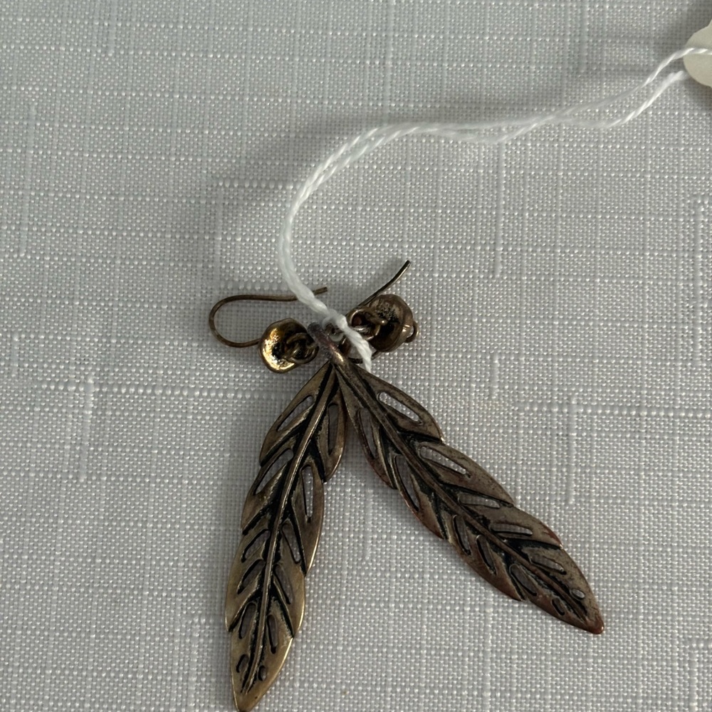 Gold Leaf Earrings